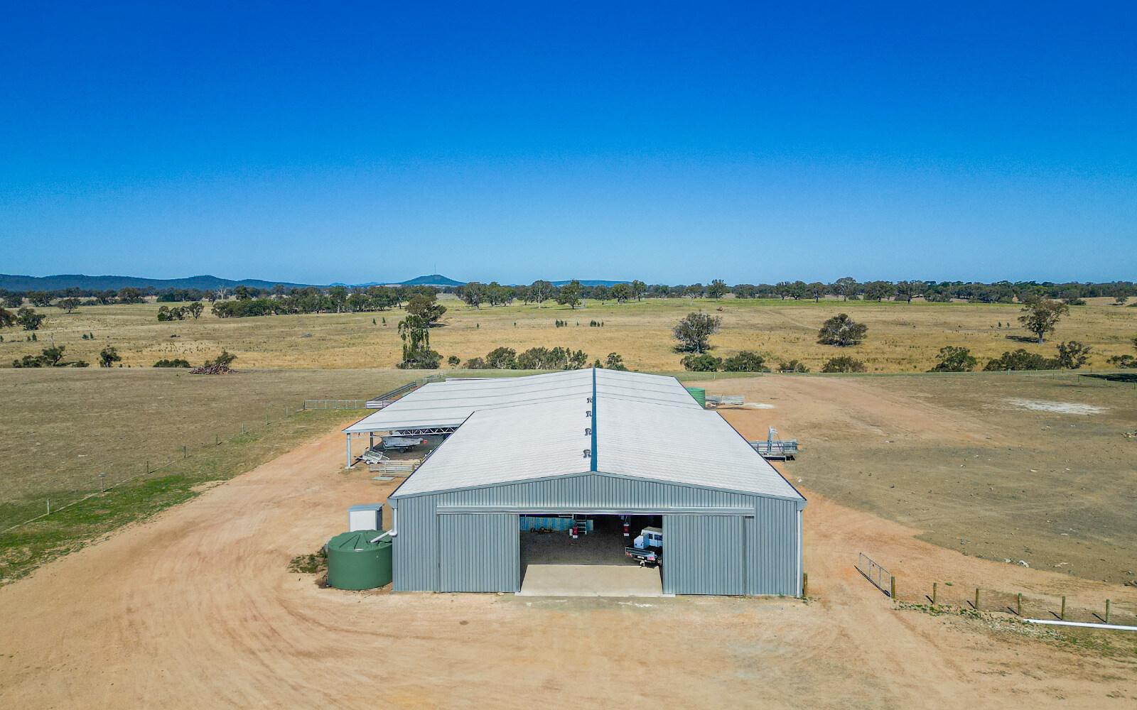 Andrew Whale shearing shed