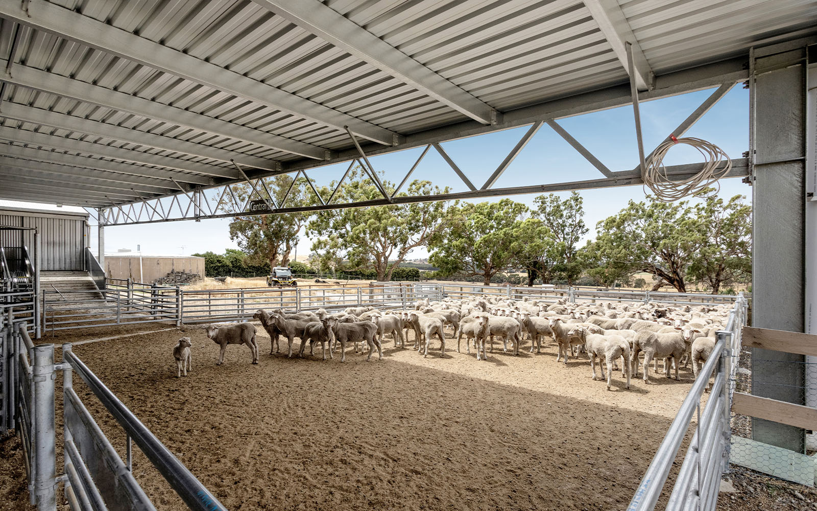 Bruce Stewart agricultural yard cover 