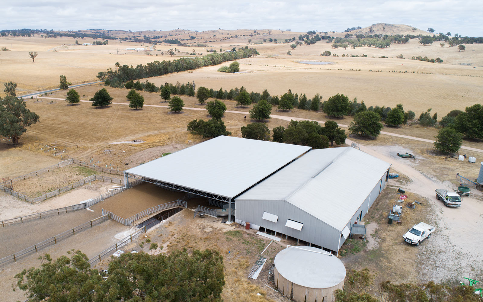 Bruce Stewart agricultural yard cover 