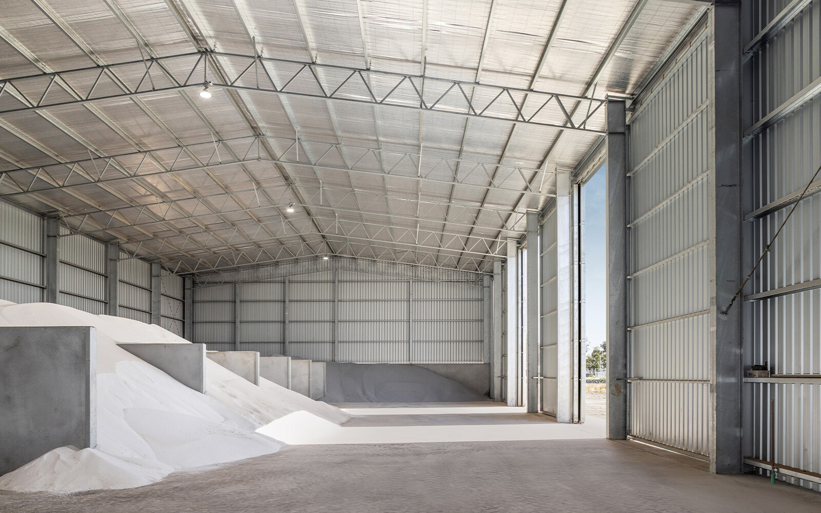 Echuca Fertilizers bulk storage shed 