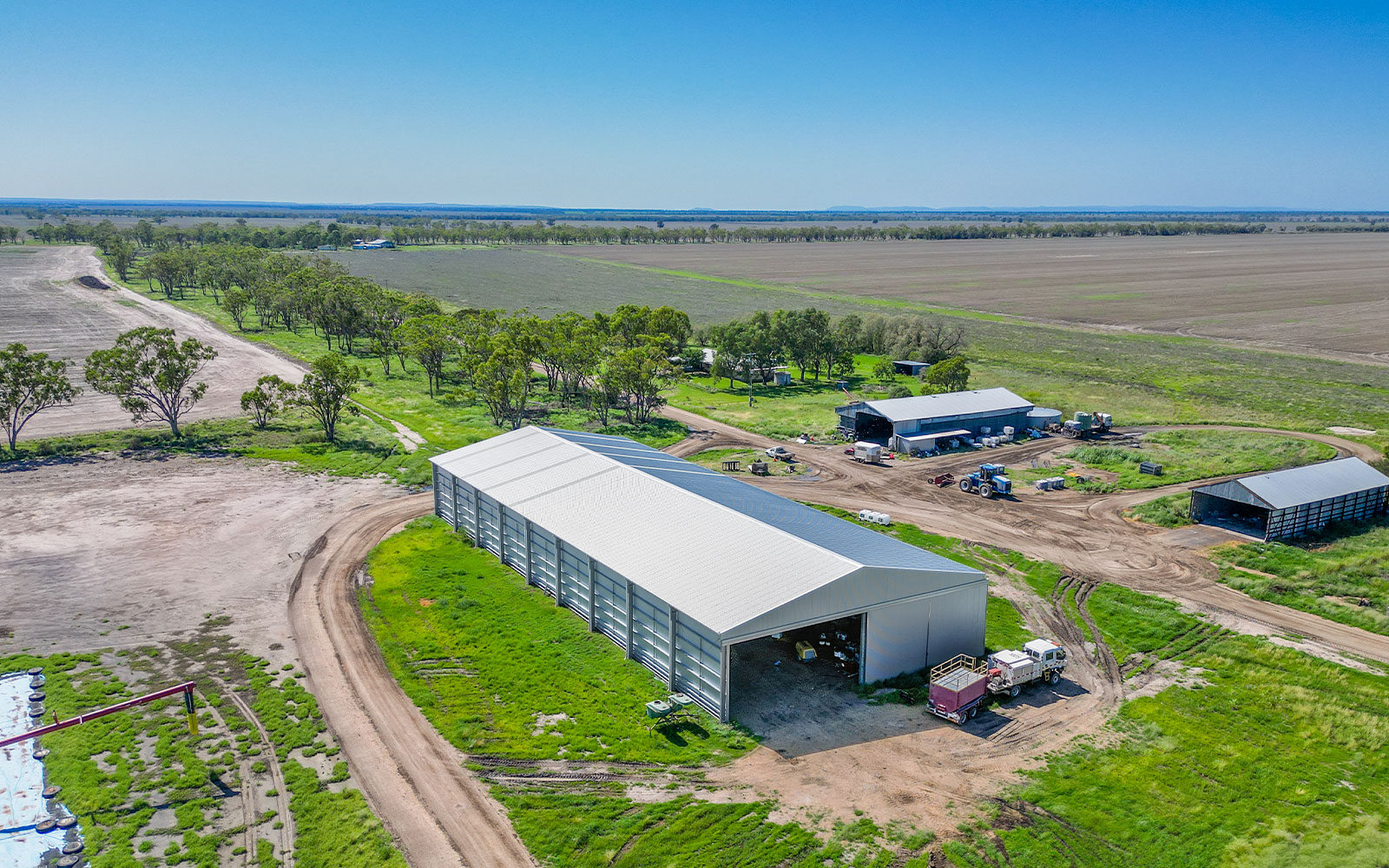 Graeme Gall bulk storage shed 