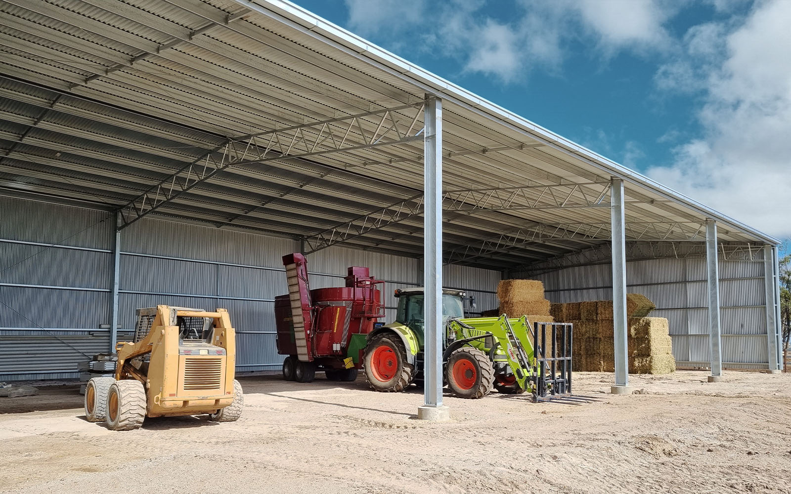 Ruan Grazing Station machinery shed 