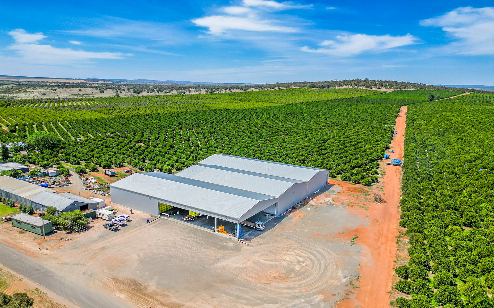 Golden Grove Citrus packing shed
