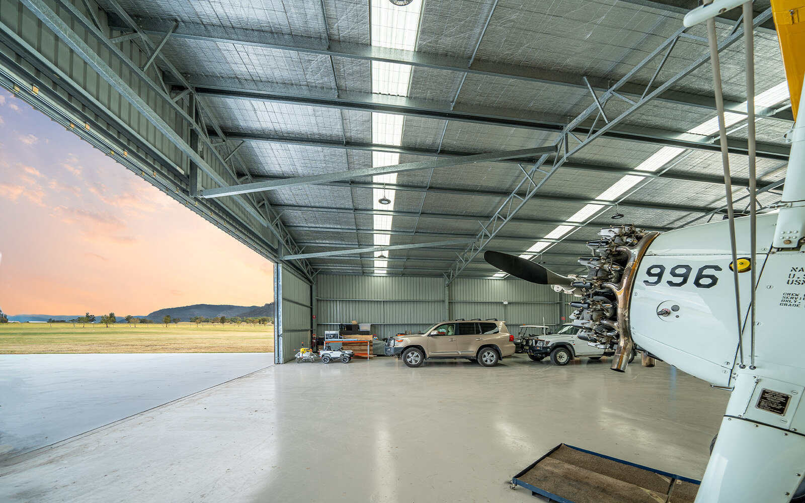 Marc De Stoop aviation aircraft shed