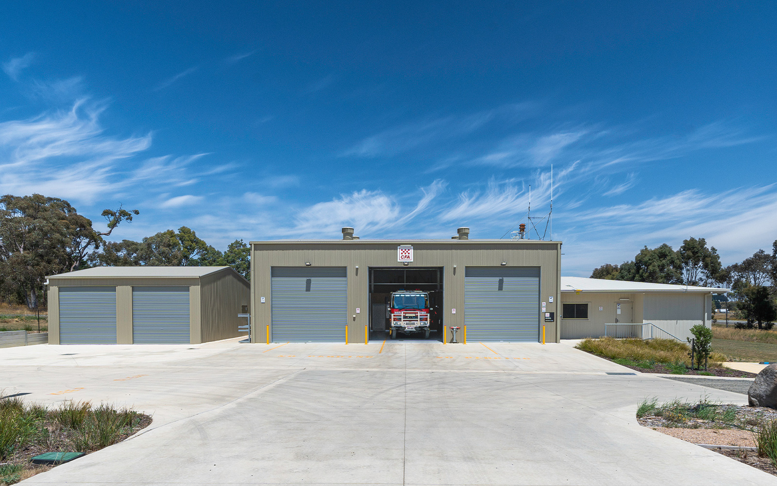 Carlsruhe CFA emergency services building 