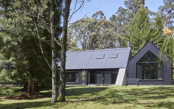 Colin Doswell architectural portal framed house 