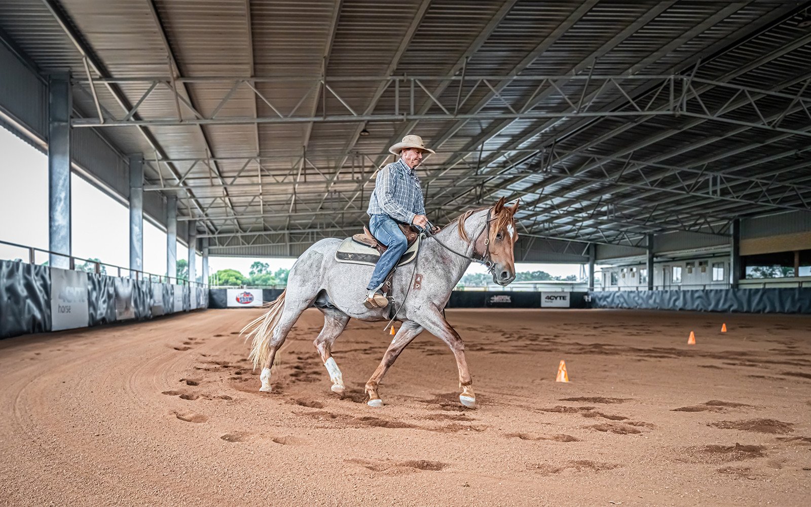 Bruce ODell western riding arena 