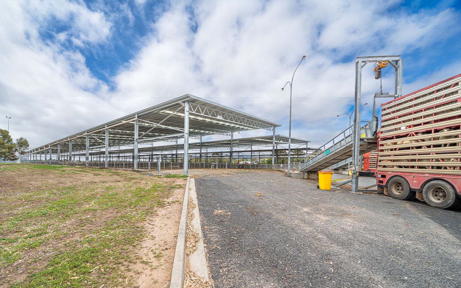 Horsham Regional Livestock Exchange large industrial building shed