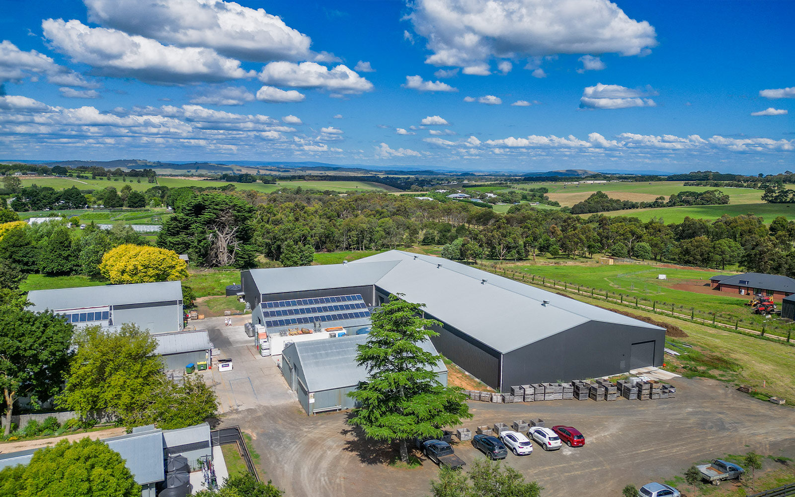 Kilchurn Wines large industrial building facility