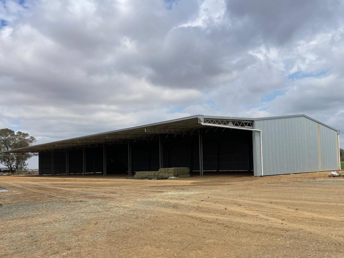 Hay shed