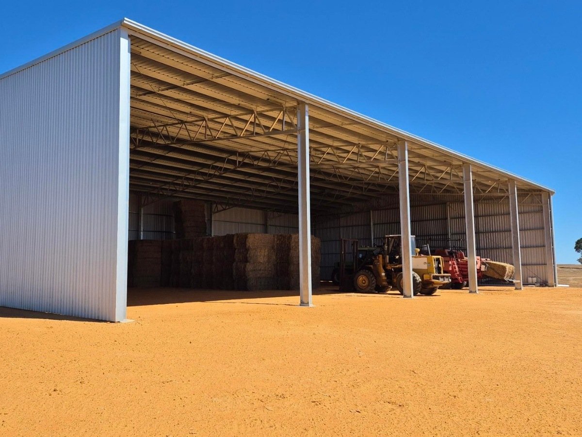 Hay shed