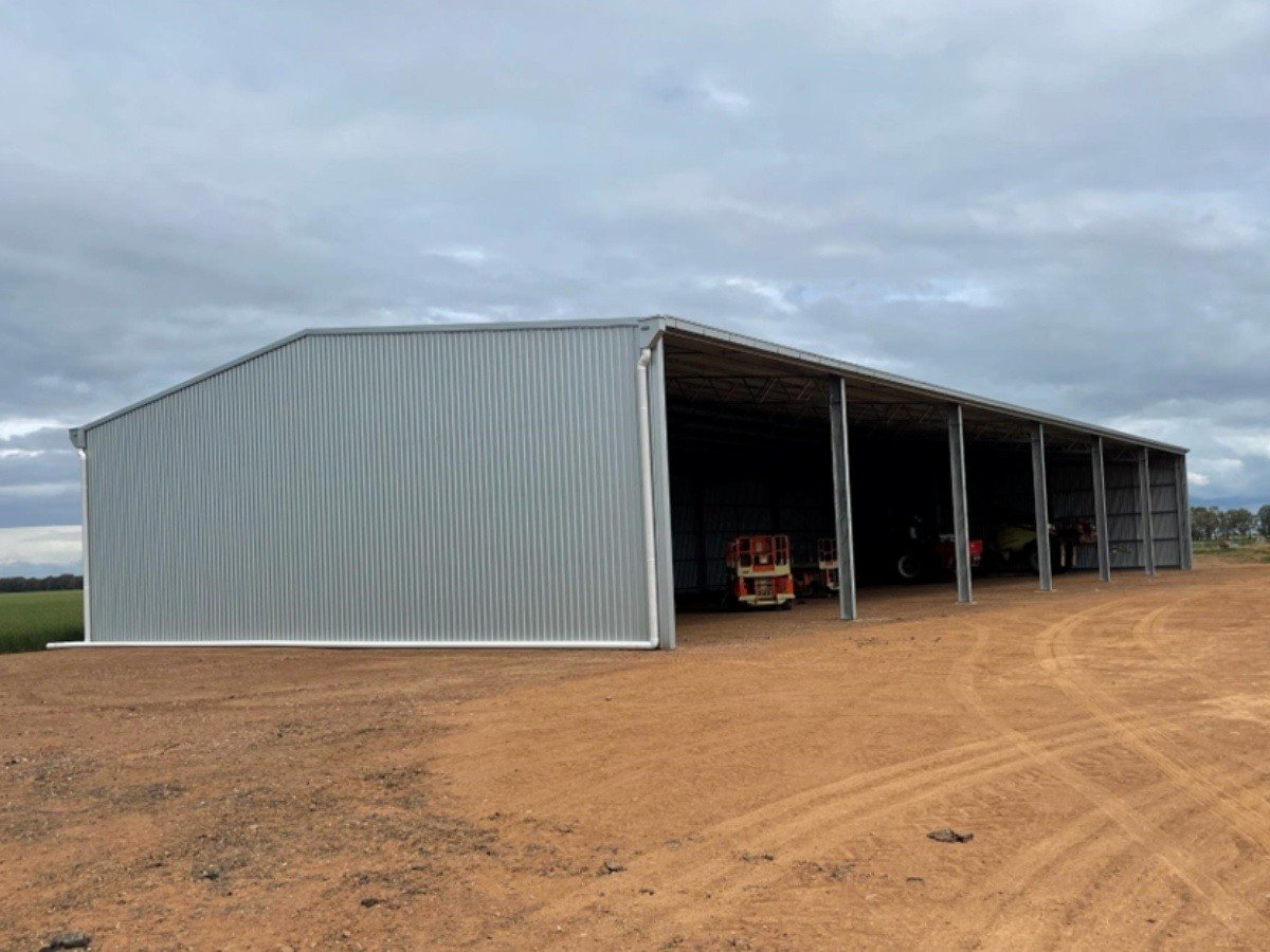 Machinery shed