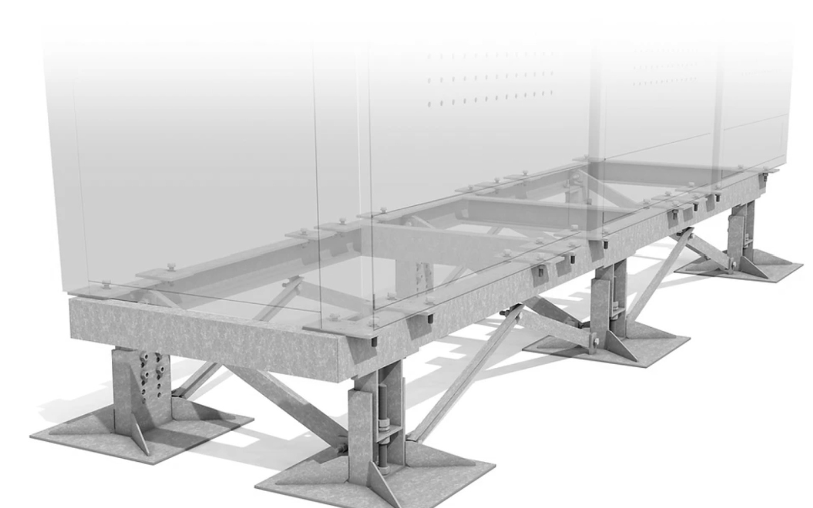 BESS mounting frames