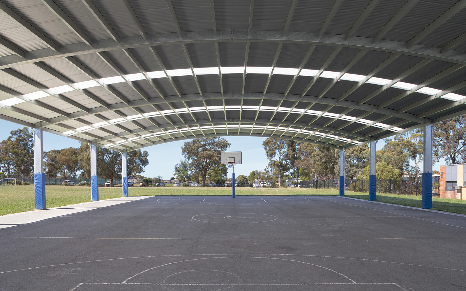 Burwood Heights Primary School ball court cover 