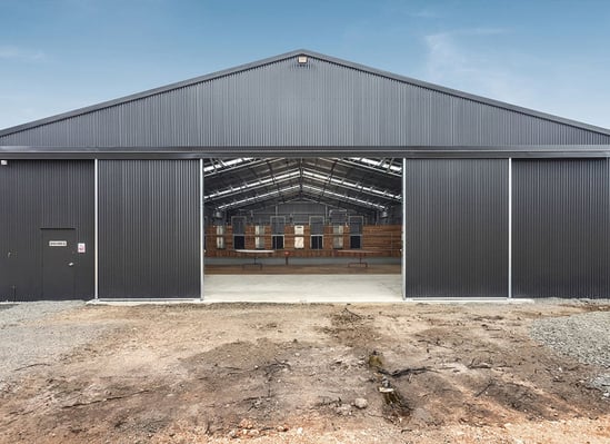 Bolobek agricultural shearing shed