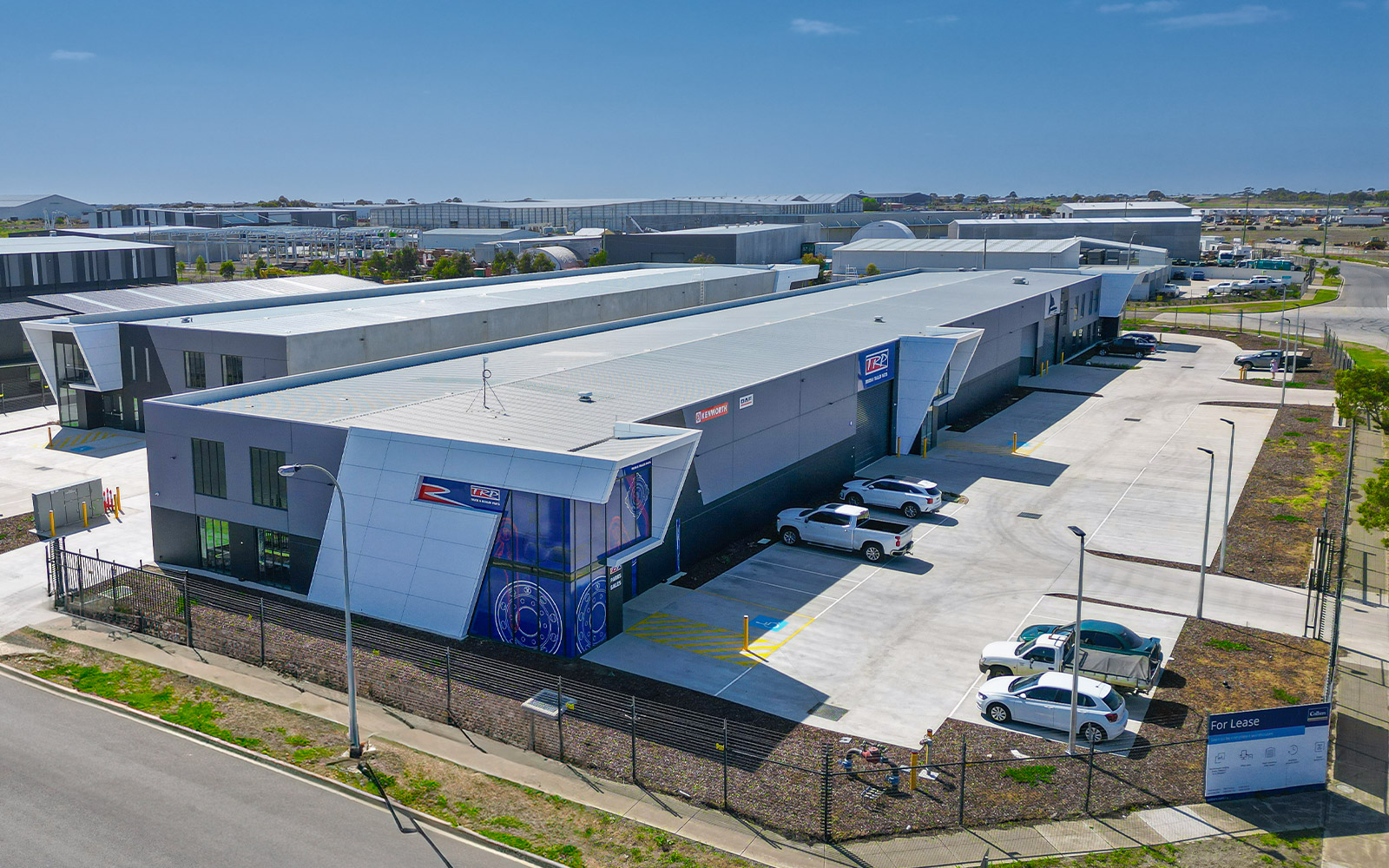 Nicholson Construction multi tenant factory and office complex 